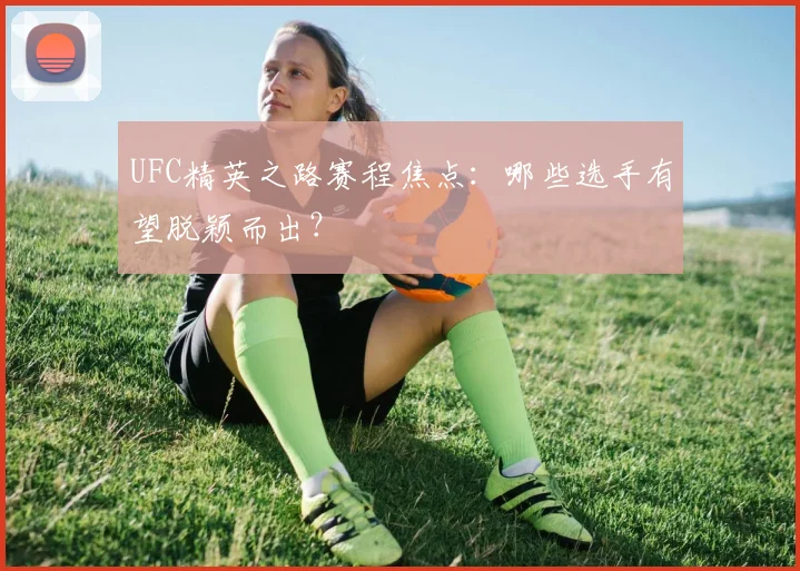 UFC精英之路赛程焦点:哪些选手有望脱颖而出?